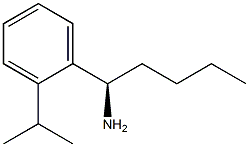 (1R)-1-[2-(METHYLETHYL)PHENYL]PENTYLAMINE Structure