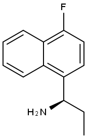 (1R)-1-(4-FLUORONAPHTHALEN-1-YL)PROPAN-1-AMINE Structure