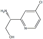 (2R)-2-AMINO-2-(4-CHLORO(2-PYRIDYL))ETHAN-1-OL Structure