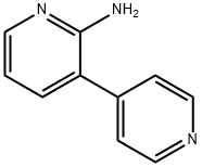 2-Amino-3,4'-bipyridine 구조식 이미지