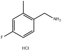 4-FLUORO-2-METHYLBENZYLAMINE HYDROCHLORIDE Structure