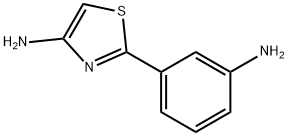 4-Amino-2-(3-aminophenyl)thiazole Structure