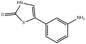 2-Hydroxy-5-(3-aminophenyl)thiazole Structure