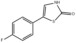 2-Hydroxy-5-(4-fluorolphenyl)thiazole Structure