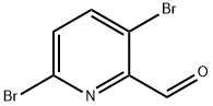 3,6-dibromopicolinaldehyde 구조식 이미지