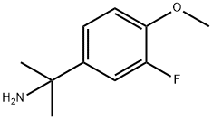 2-(3-fluoro-4-methoxyphenyl)propan-2-amine Structure