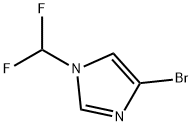 4-bromo-1-(difluoromethyl)-1H-imidazole Structure