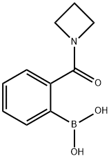 [2-(azetidine-1-carbonyl)phenyl]boronic acid Structure