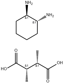 (+/-)-1,2-Trans-diaminocyclohexane 구조식 이미지
