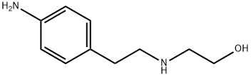 2-{[2-(4-aminophenyl)ethyl]amino}ethan-1-ol Structure