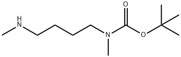 tert-butyl N-methyl-N-[4-(methylamino)butyl]carbamate Structure