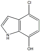 4-Chloro-7-hydroxy-1H-indole Structure