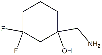 1-(aminomethyl)-3,3-difluorocyclohexan-1-ol Structure