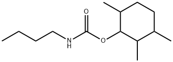 2,3,6-trimethylcyclohexyl N-butylcarbamate Structure