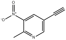 5-Ethynyl-2-methyl-3-nitropyridine 구조식 이미지