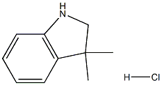3,3-dimethylindoline HCL 구조식 이미지