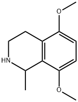 5,8-dimethoxy-1-methyl-1,2,3,4-tetrahydroisoquinoline Structure