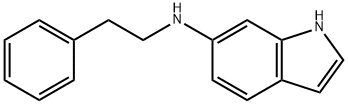 N-phenethyl-1H-indol-6-amine Structure