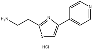 2-[4-(pyridin-4-yl)-1,3-thiazol-2-yl]ethan-1-amine dihydrochloride Structure