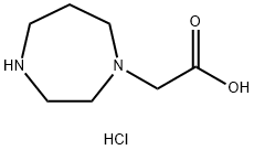 2-(1,4-diazepan-1-yl)acetic acid dihydrochloride Structure