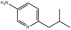 6-(2-METHYLPROPYL)PYRIDIN-3-AMINE 구조식 이미지