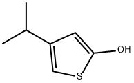 2-Hydroxy-4-(iso-propyl)thiophene Structure