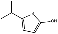 2-Hydroxy-5-(iso-propyl)thiophene Structure