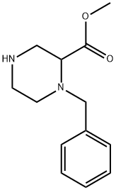 METHYL 1-BENZYLPIPERAZINE-2-CARBOXYLATE 구조식 이미지