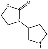 3-(pyrrolidin-3-yl)-1,3-oxazolidin-2-one 구조식 이미지