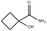 1-hydroxycyclobutane-1-carboxamide 구조식 이미지