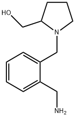 (1-{[2-(aminomethyl)phenyl]methyl}pyrrolidin-2-yl)methanol Structure