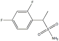 1-(2,4-difluorophenyl)ethane-1-sulfonamide 구조식 이미지