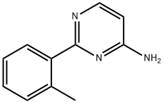 4-Amino-2-(2-tolyl)pyrimidine 구조식 이미지