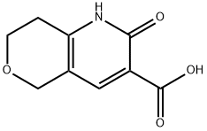 2-hydroxy-7,8-dihydro-5H-pyrano[4,3-b]pyridine-3-carboxylic acid Structure