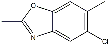 5-chloro-2,6-dimethyl-1,3-benzoxazole Structure