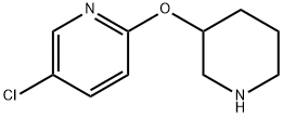 5-Chloro-2-(piperidin-3-yloxy)pyridine 구조식 이미지