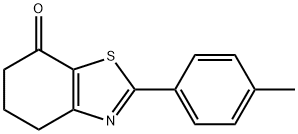 7(4H)-Benzothiazolone, 5,6-dihydro-2-(4-methylphenyl)- Structure