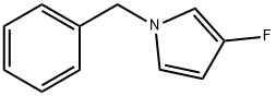 1-benzyl-3-fluoro-1H-pyrrole Structure