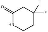 4,4-difluoropiperidin-2-one Structure