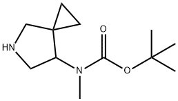 tert-butyl methyl(5-azaspiro[2.4]heptan-7-yl)carbamate 구조식 이미지