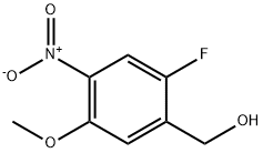 (2-Fluoro-5-methoxy-4-nitrophenyl)methanol 구조식 이미지