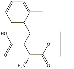 Boc-(R)-3-amino-2-(2-methylbenzyl)propanoicacid Structure