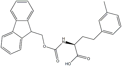 N-Fmoc-3-methyl-L-homophenylalanine 구조식 이미지