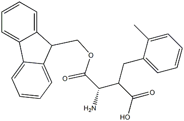 Fmoc-(S)-3-amino-2-(2-methylbenzyl)propanoicacid Structure