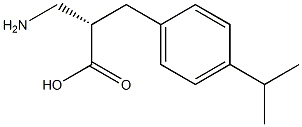 (S)-3-amino-2-(4-isopropylbenzyl)propanoicacid Structure