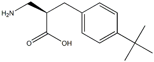 (R)-3-amino-2-(4-(tert-butyl)benzyl)propanoicacid Structure