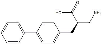 (R)-3-([1,1'-biphenyl]-4-yl)-2-(aminomethyl)propanoicacid Structure