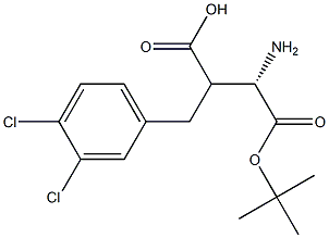 Boc-(S)-3-amino-2-(3,4-dichlorobenzyl)propanoicacid Structure