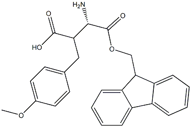 Fmoc-(S)-3-amino-2-(4-methoxybenzyl)propanoicacid Structure