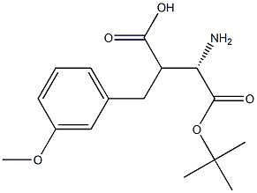 Boc-(S)-3-amino-2-(3-methoxybenzyl)propanoicacid Structure